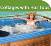 holiday cottages with a hot tub