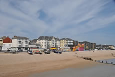 Sandy Beach at holiday resort